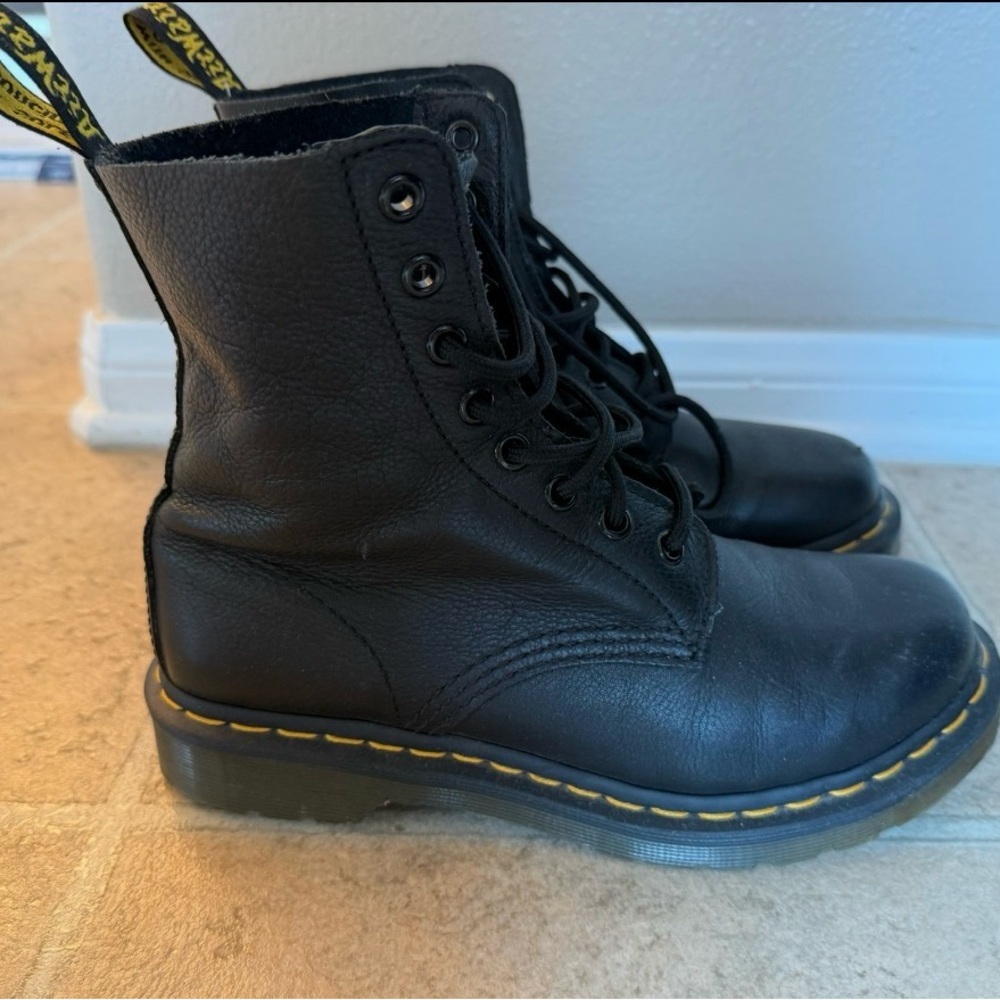 Dr. Martens Black Combat Boots
